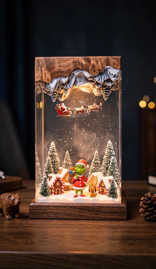 The Grinch Lamp